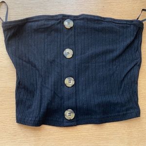 Black SHEIN tube top